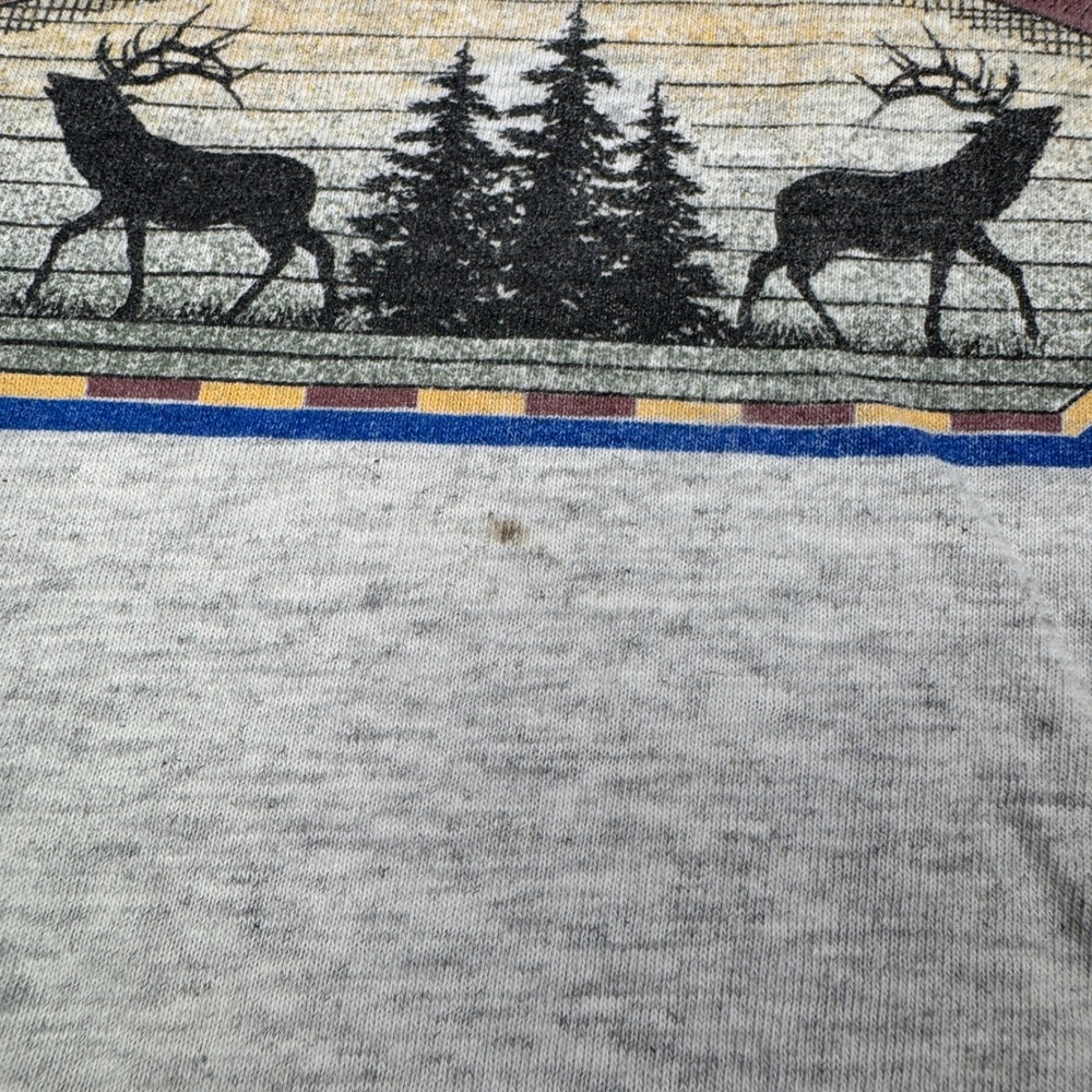Vintage Single Stitch New Mexico The Great Outdoors XL Graphic T-Shirt Gray Navy - Picture 8 of 10